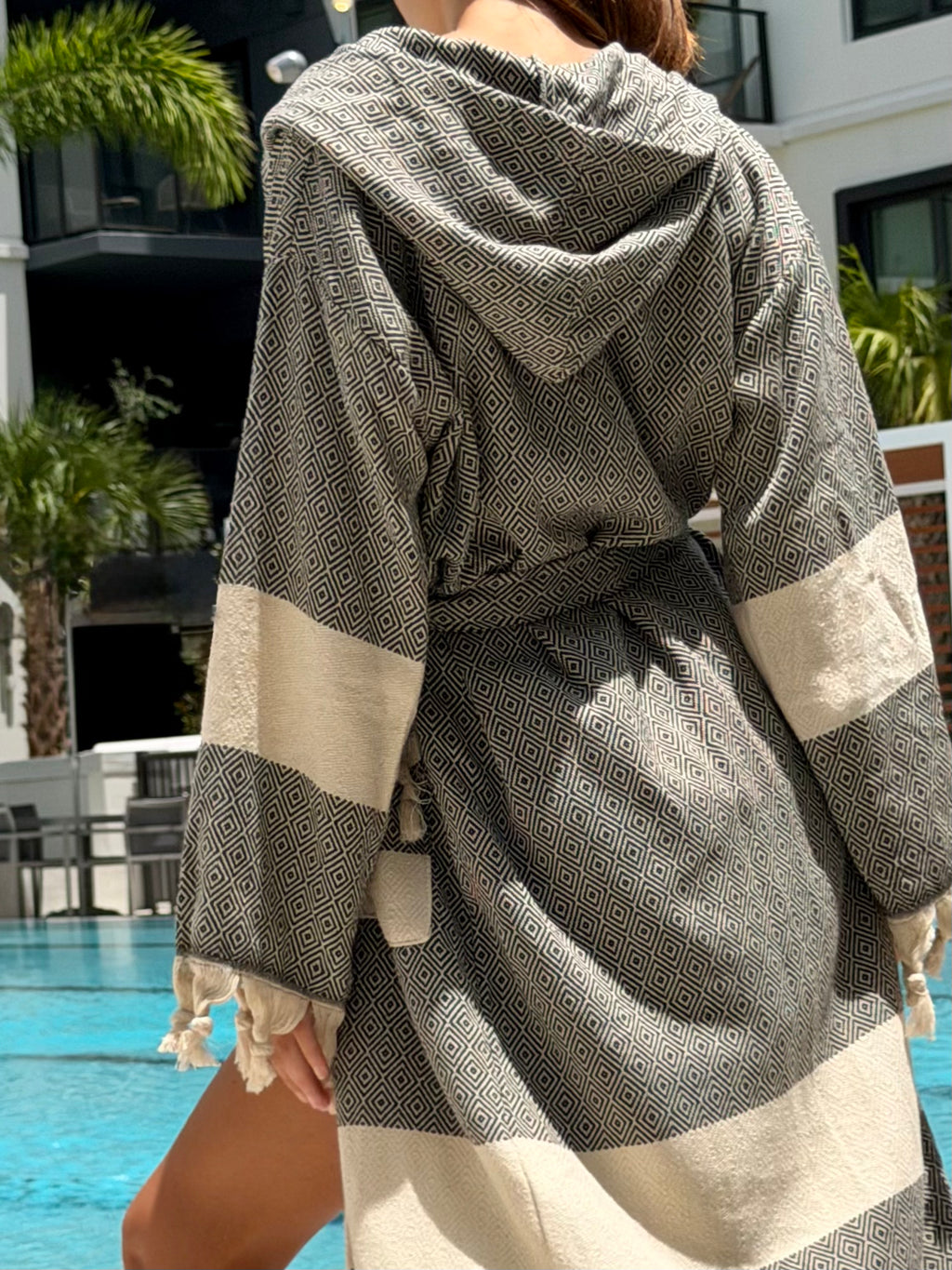 Haven Hooded Robe — Midnight Cove