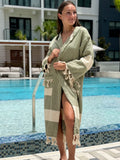 Haven Hooded Robe — Olive Grove